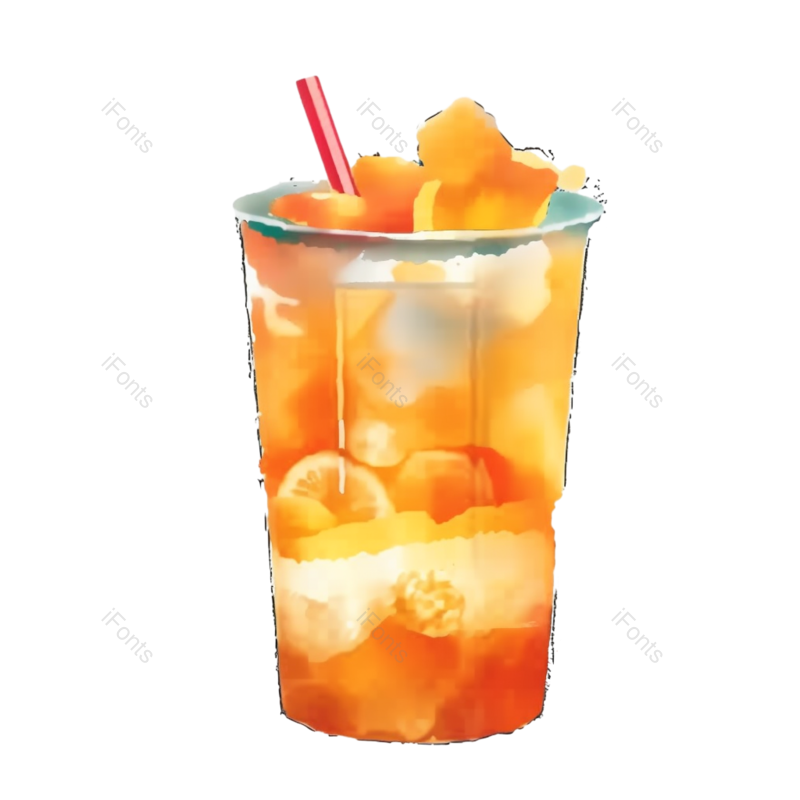 夏天图片,甜品元素,设计元素PNG,冰块免抠素材